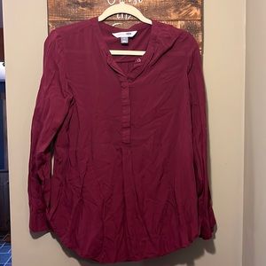 Burgundy Tunic Shirt
